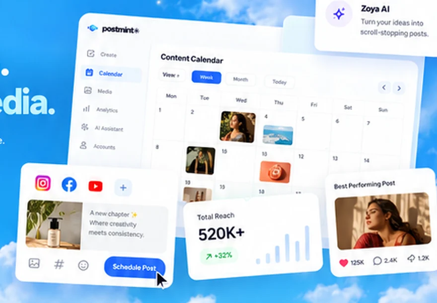 Illustrative Postsprint visual product preview